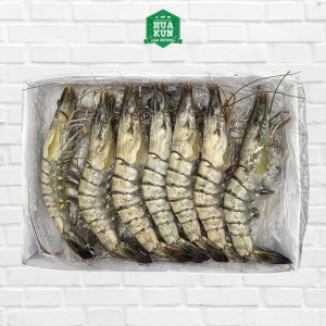 Frozen Black Tiger Prawns HOSO 16-20 1KG