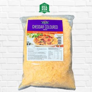 Emborg Shredded Cheddar Cheese 2KG