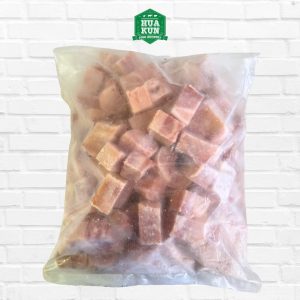 Halal Chicken leg cubes