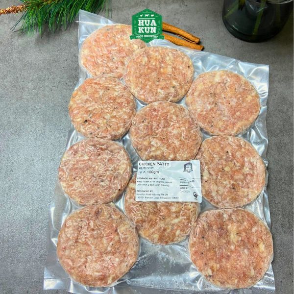 Frozen Chicken Burger Patty Halal