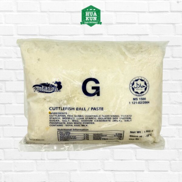 Frozen Cuttlefish Sotong Paste