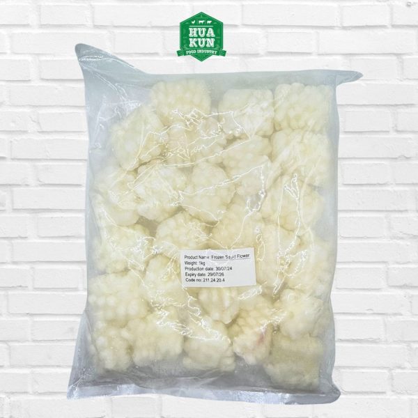 Frozen Squid Flower Pineapple Cut