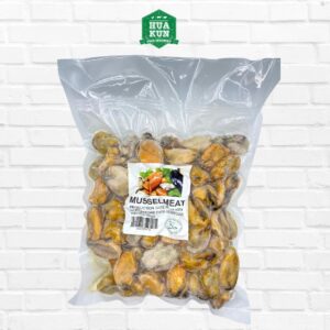 Frozen mussel meat