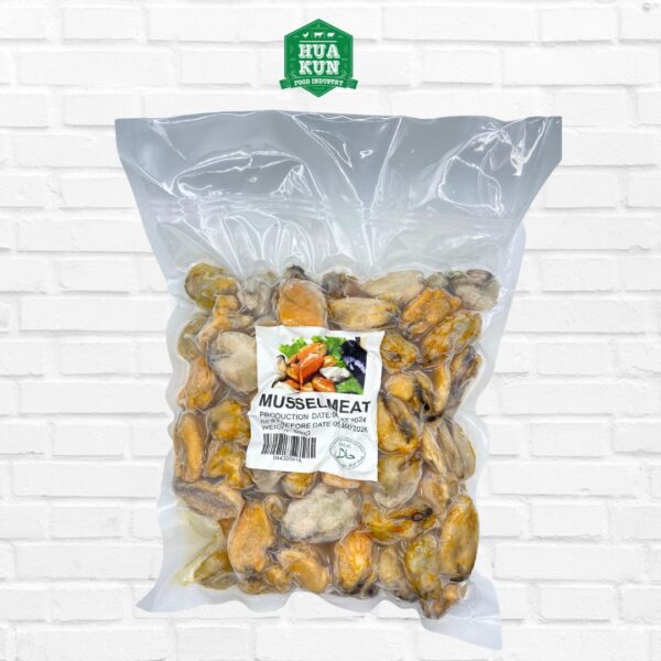 Frozen mussel meat