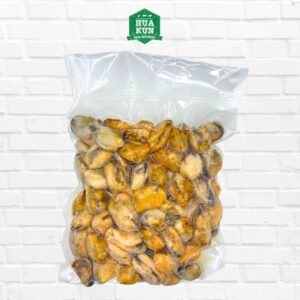 Frozen mussel meat