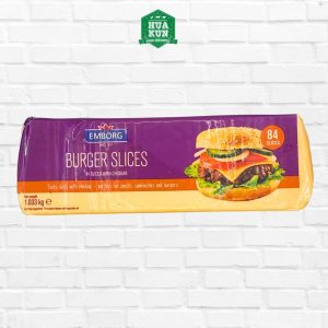 Orange Cheddar Slice Cheese 84 slices