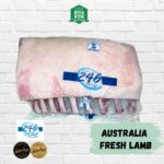 Australia Fresh Frenched Lamb Rack Bone-In halal