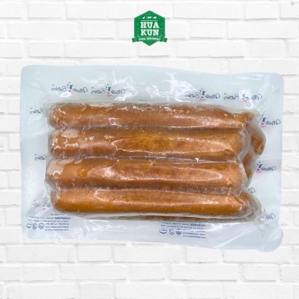 Halal Smoked Chunky Chicken Sausage 8 inch