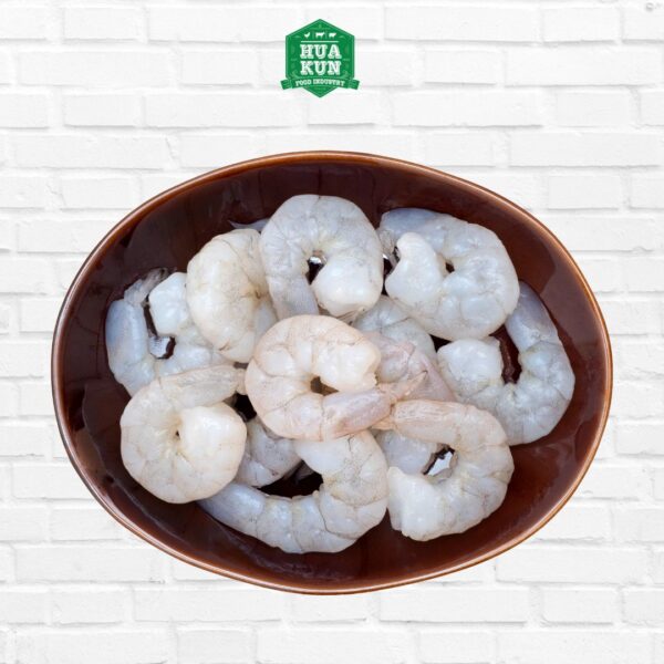 Vannamei Prawns shell off peeled and deveined