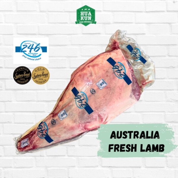 Australia Fresh Lamb Leg Bone-In halal